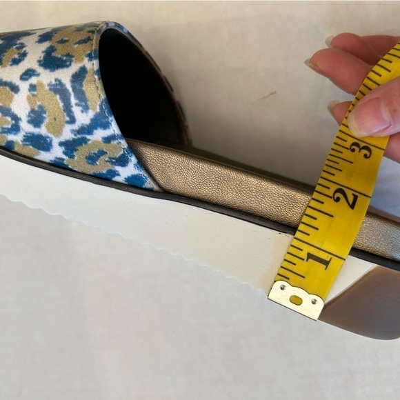 Jane And The Shoe Hannah platform slide sandals NWOB Sz-9.5.  E - Picture 6 of 7